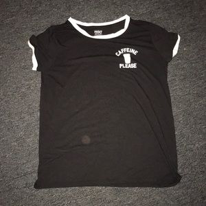Caffeine please shirt